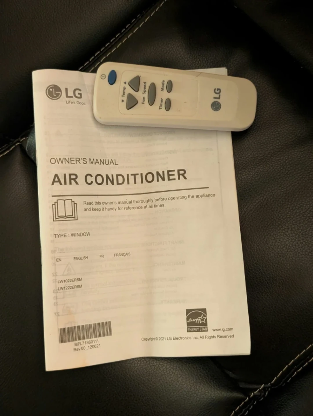 LG ThinQ Window Air Conditioner - photo 2
