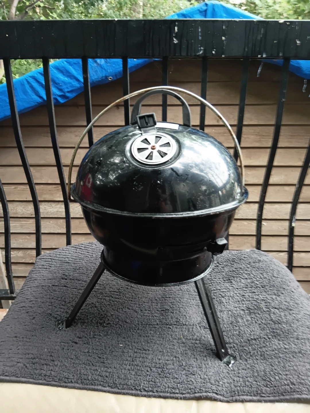 Portable Charcoal Kettle Grill