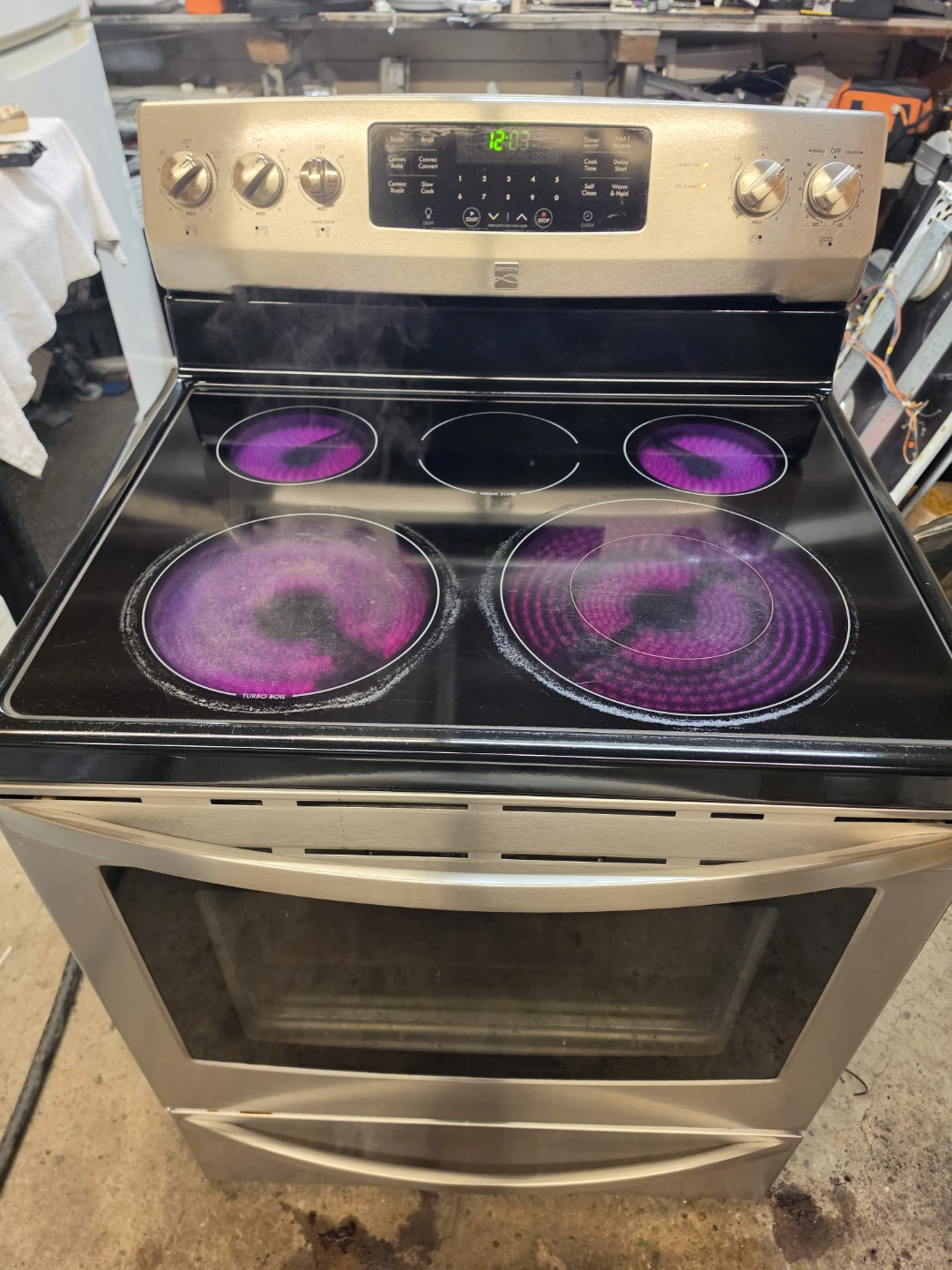 Delivery Available - Kenmore Stainless Steel  Convection