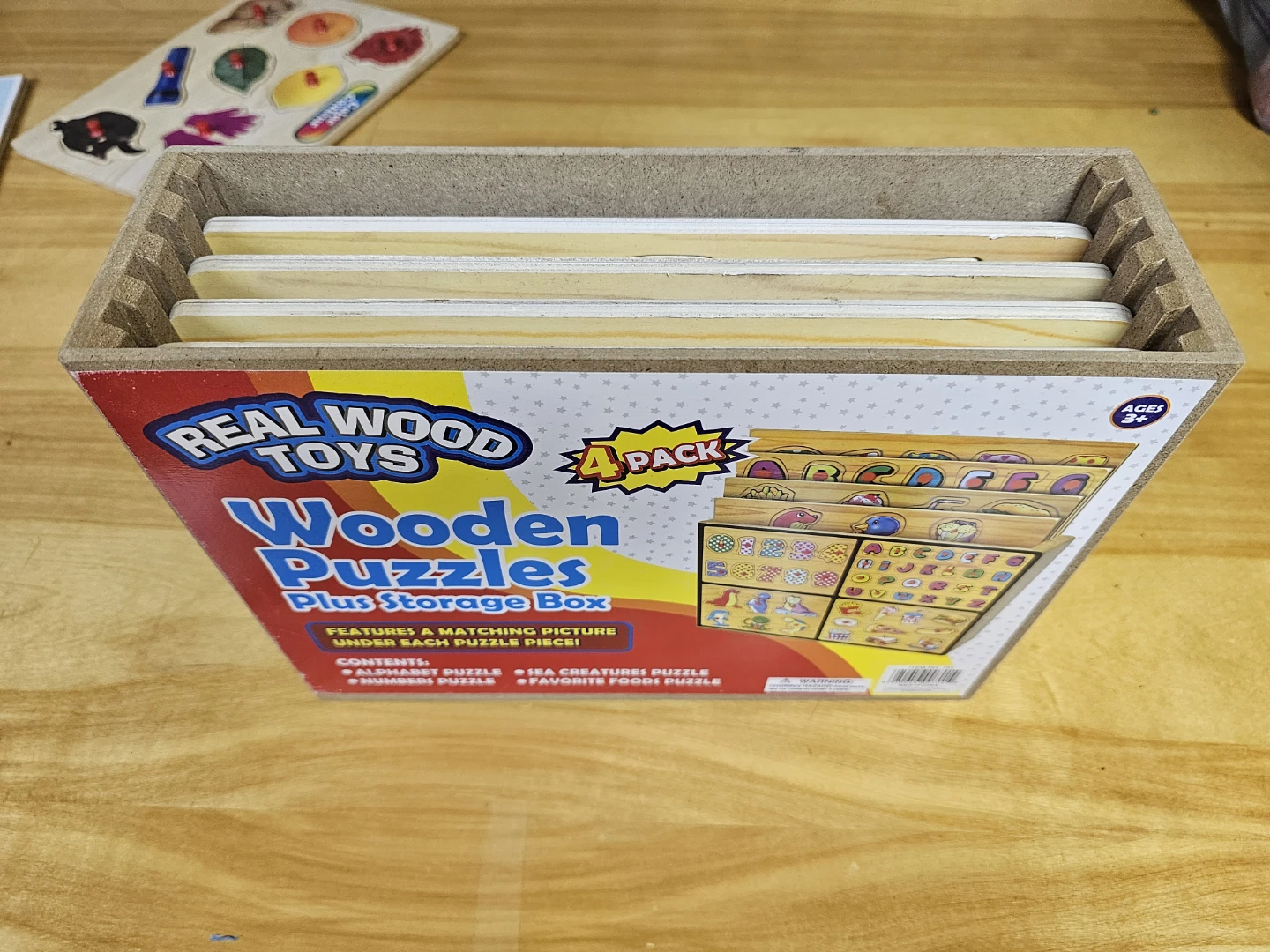 Toddler Wooden Puzzles Educational Toys - photo 3