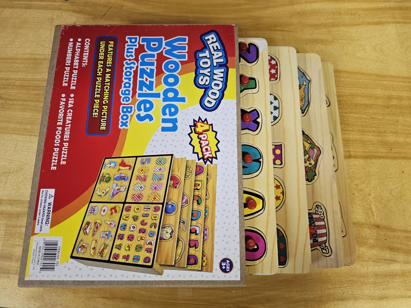 Toddler Wooden Puzzles Educational Toys - photo 4