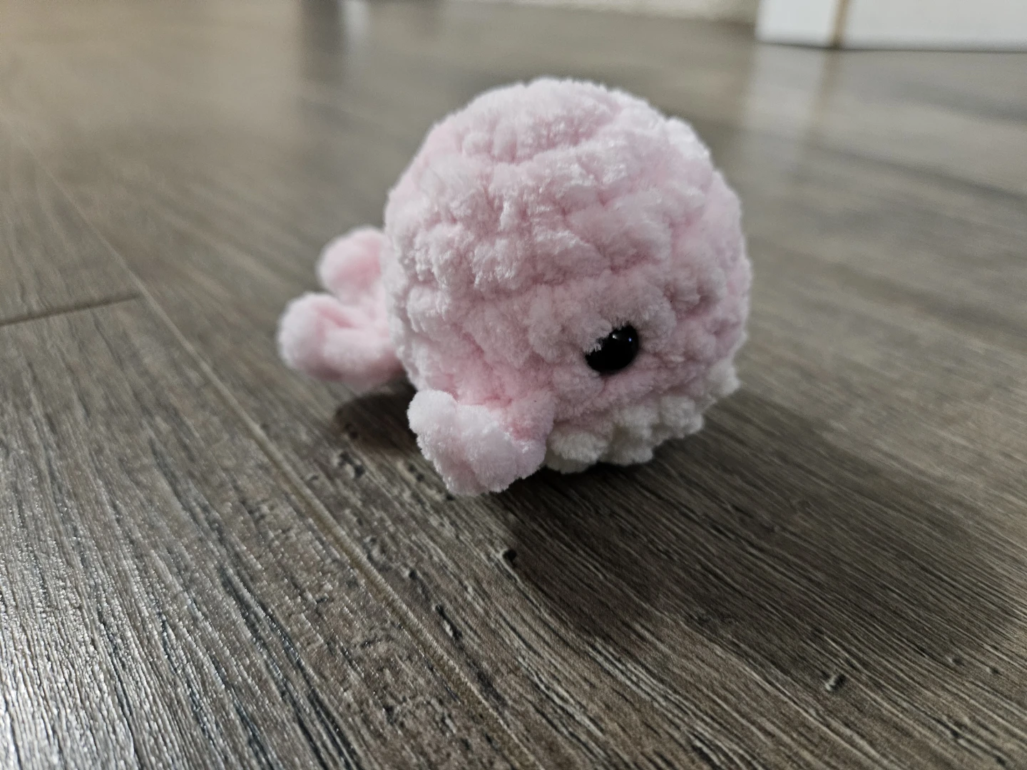 Handmade Crochet Amigurumi Whale Plushie