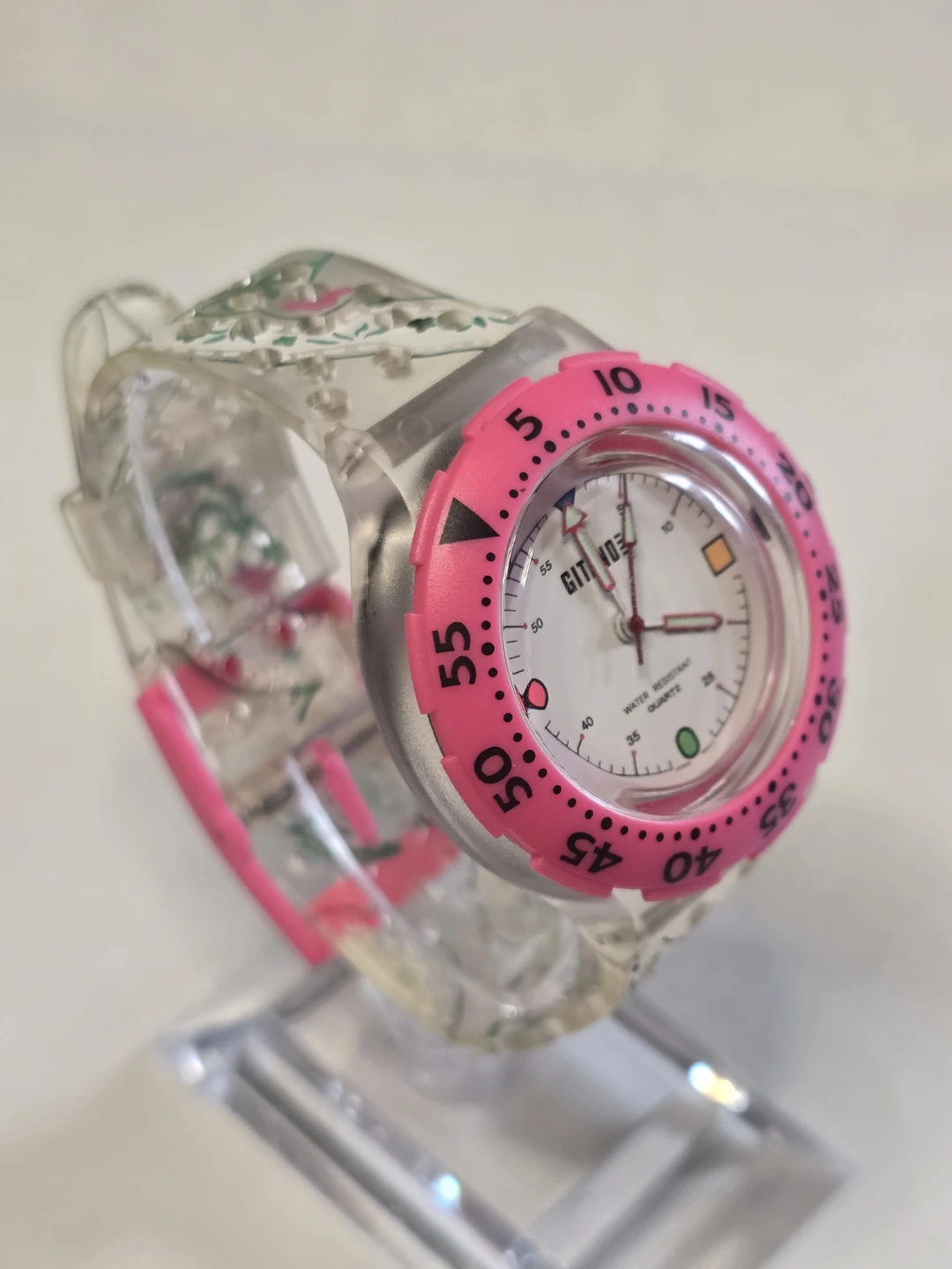 37mm Gitano Resin Watch Pink - photo 3