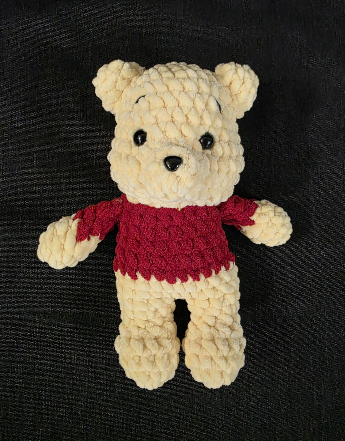Handmade Amigarumi Winnie the Pooh Plushie - photo 2