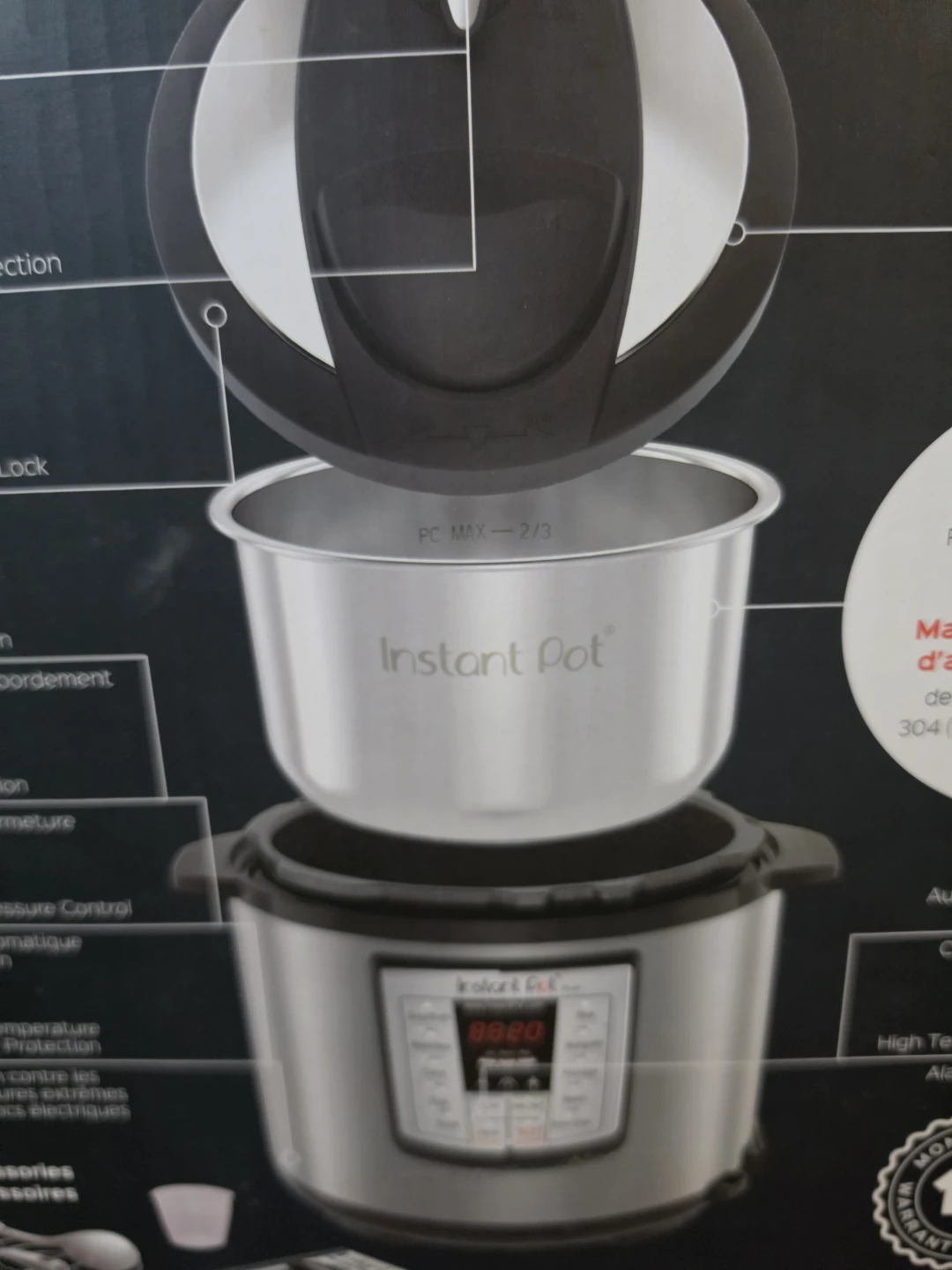 Instant Pot Lux 6-in-1 Programmable Pressure Cooker - photo 5