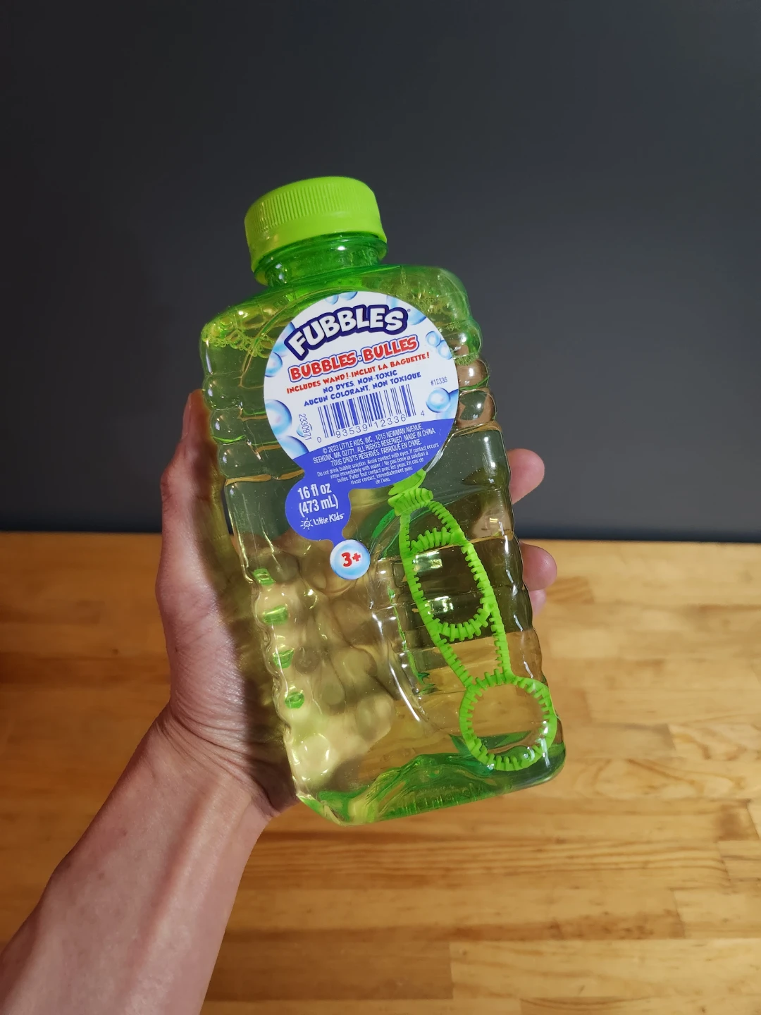 Fubbles 16 oz Bubble Solution with Wand 🏈 - photo 3