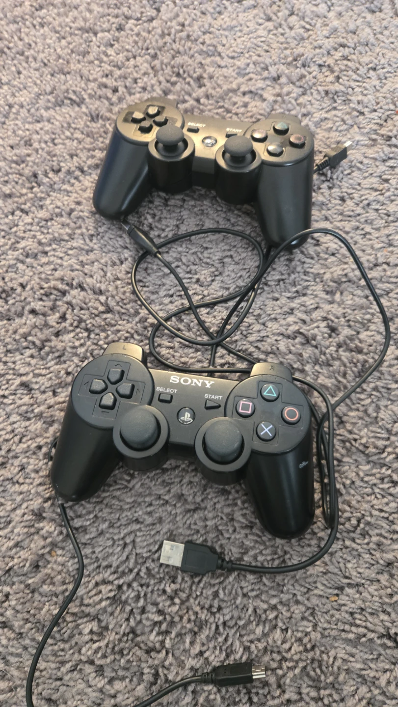Two Sony PlayStation 3 Controllers - photo 4
