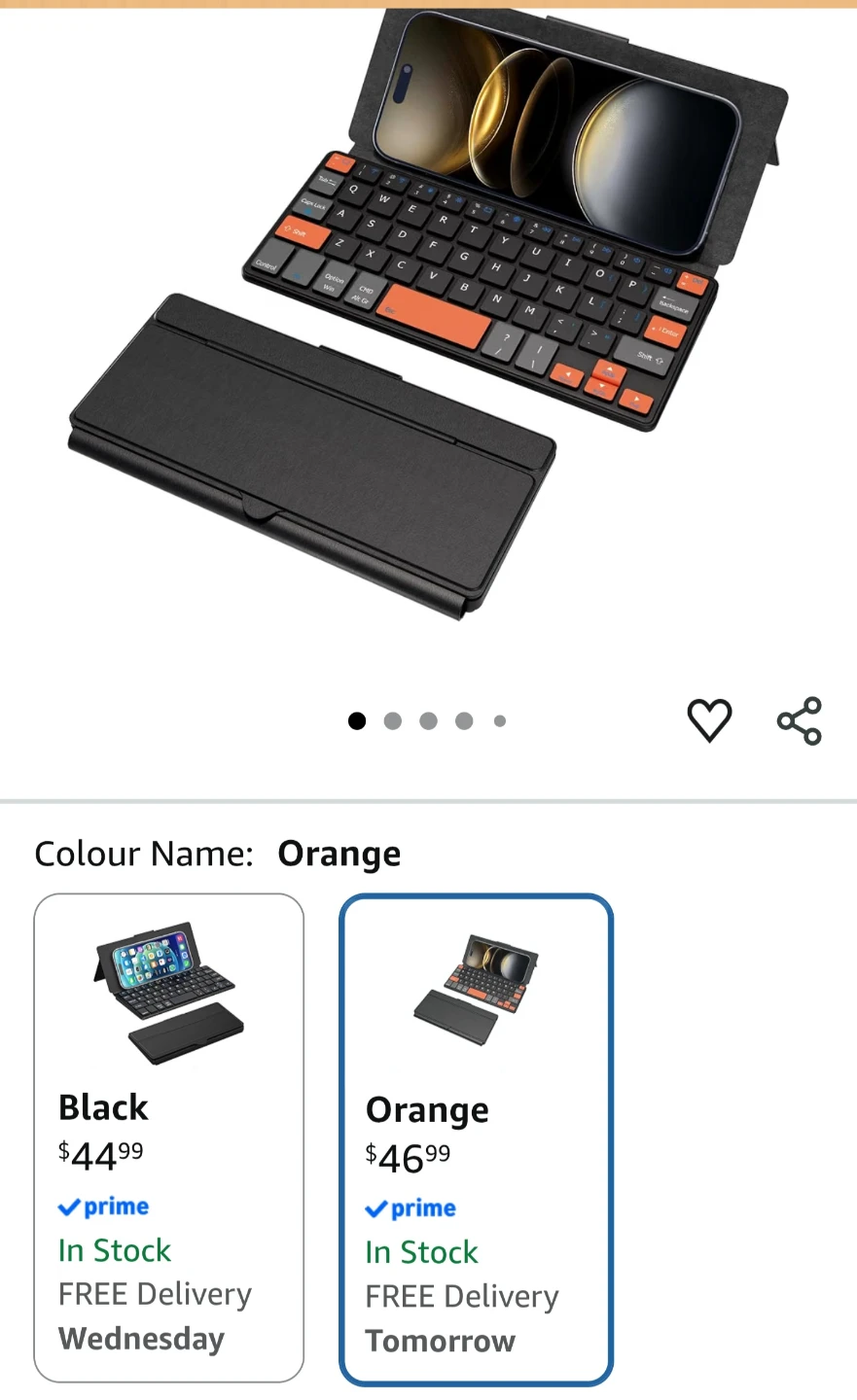Doohoeek Universal Bluetooth Travel Keyboard - photo 4