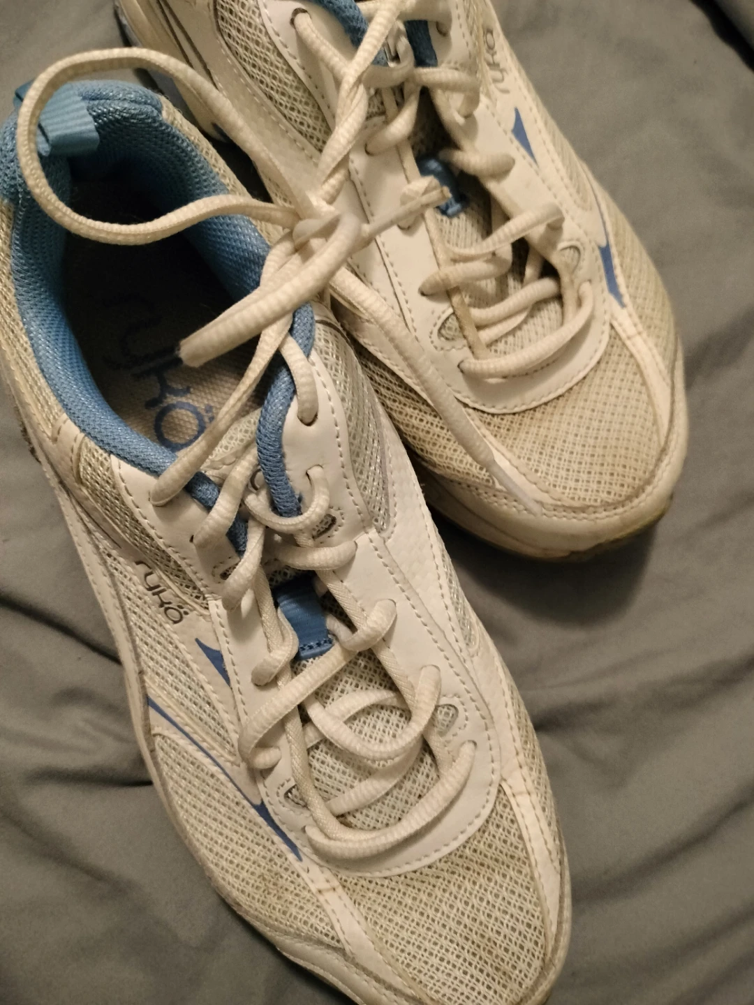 Ryka Athletic Sneakers White and Blue - photo 2