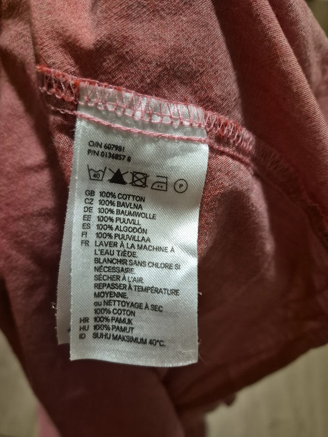 H&M Divided pink Long Sleeve Shirt - size XL - photo 5