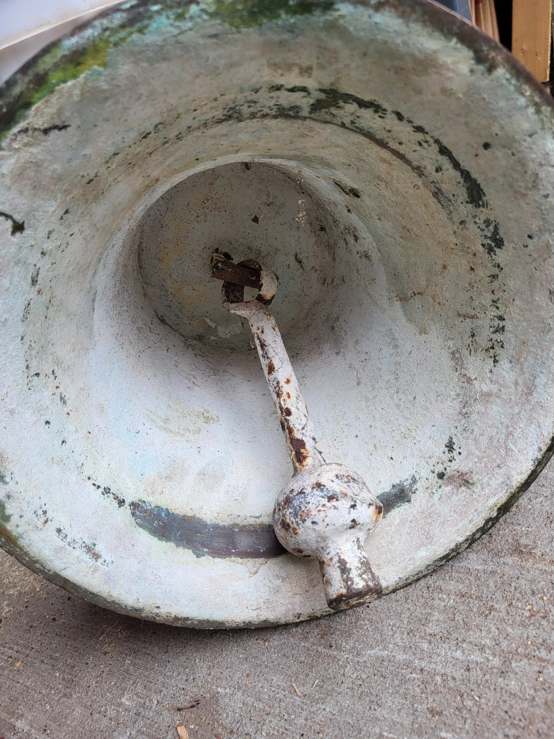 Vintage Bronze Schoolhouse Bell - photo 2