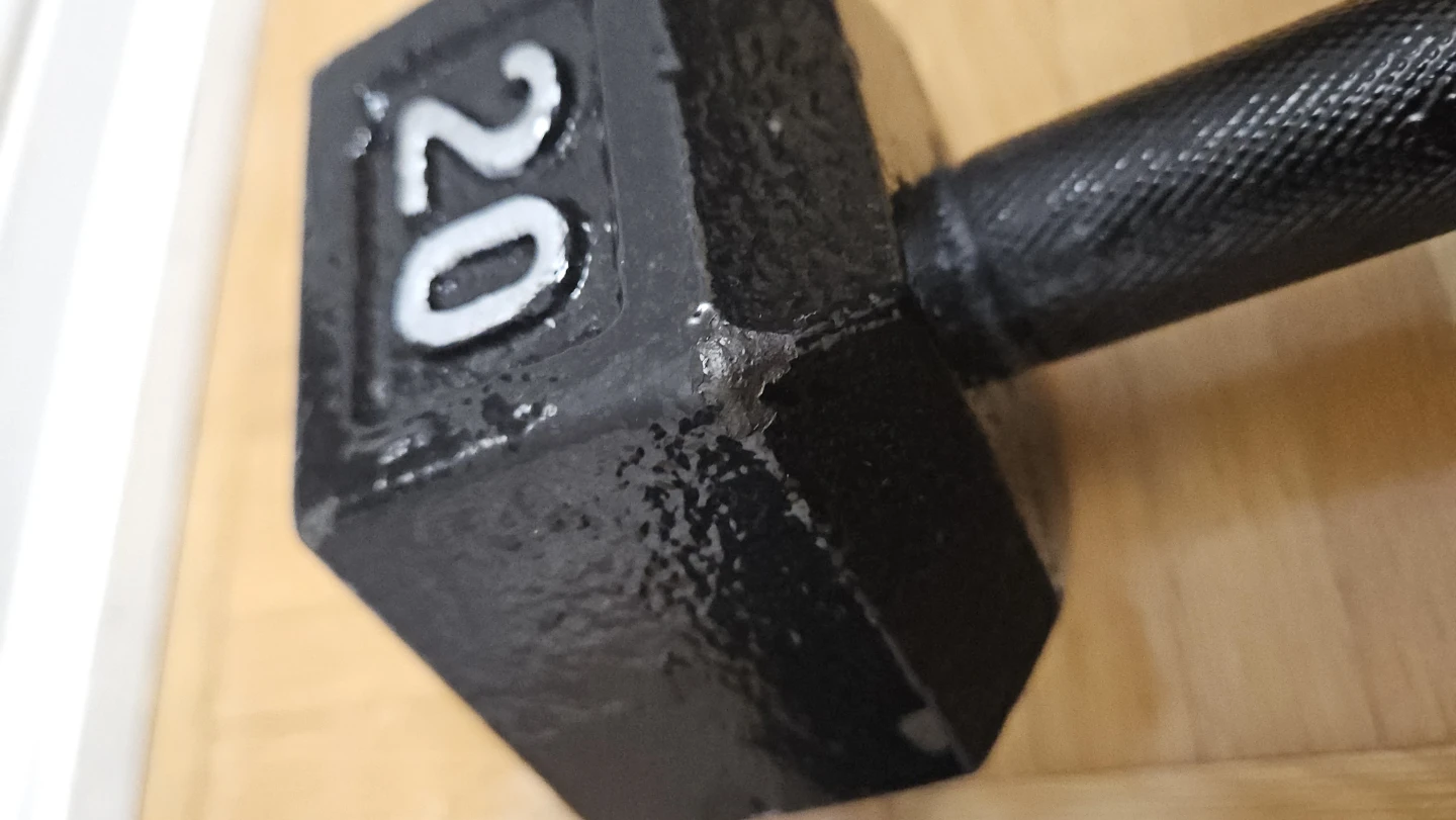 20 lb Hex Dumbbells (Pair) - photo 2