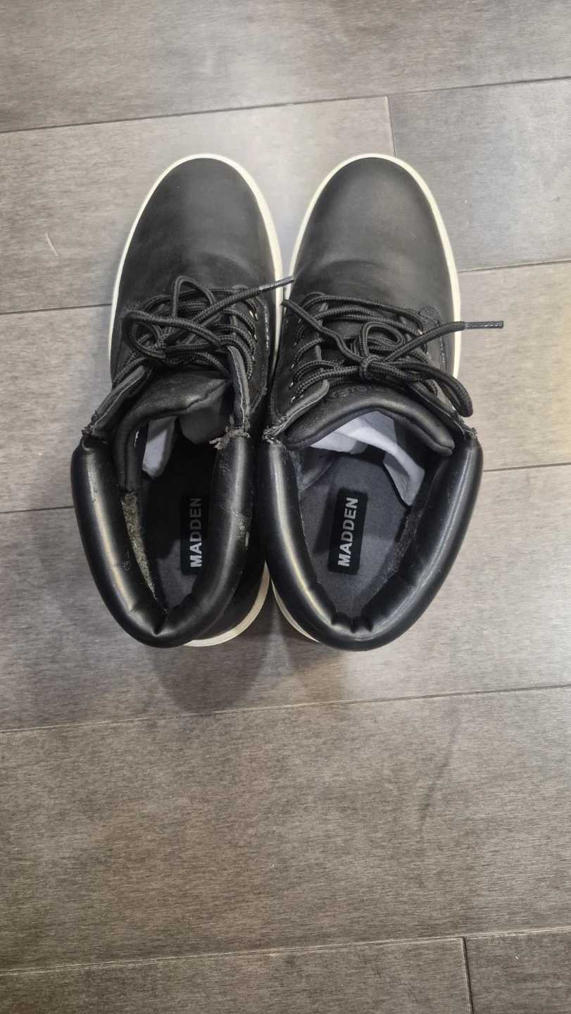 **NEW Men's Madden Lace-Up Boots – Black, US 8 - photo 3