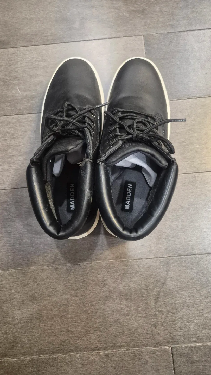 **NEW Men's Madden Lace-Up Boots – Black, US 8 - photo 3