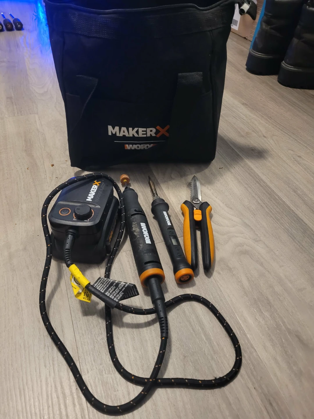 Worx MakerX Rotary Tool Kit with Bag