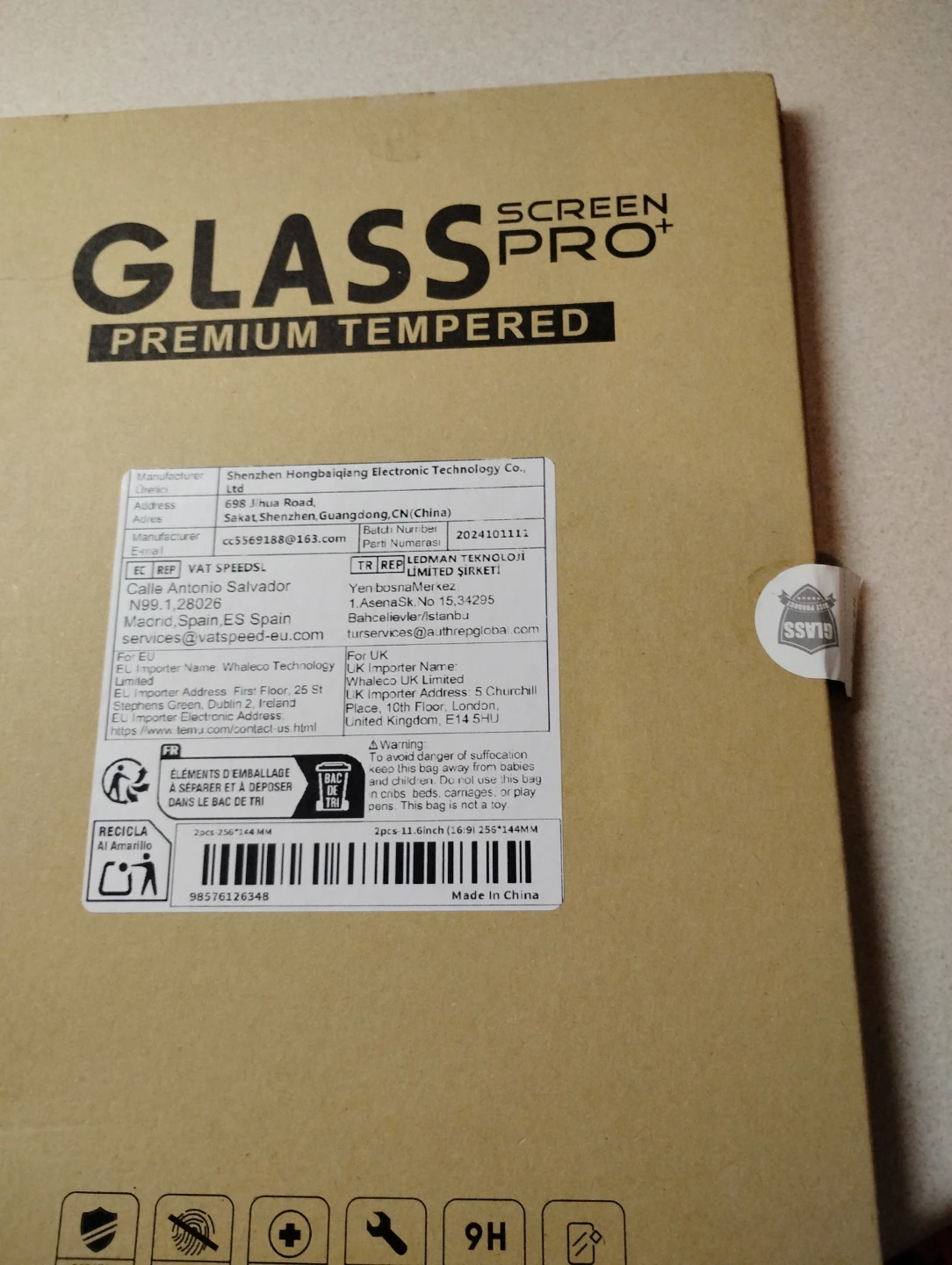 Lenovo Tablet. Screen cracked - photo 3