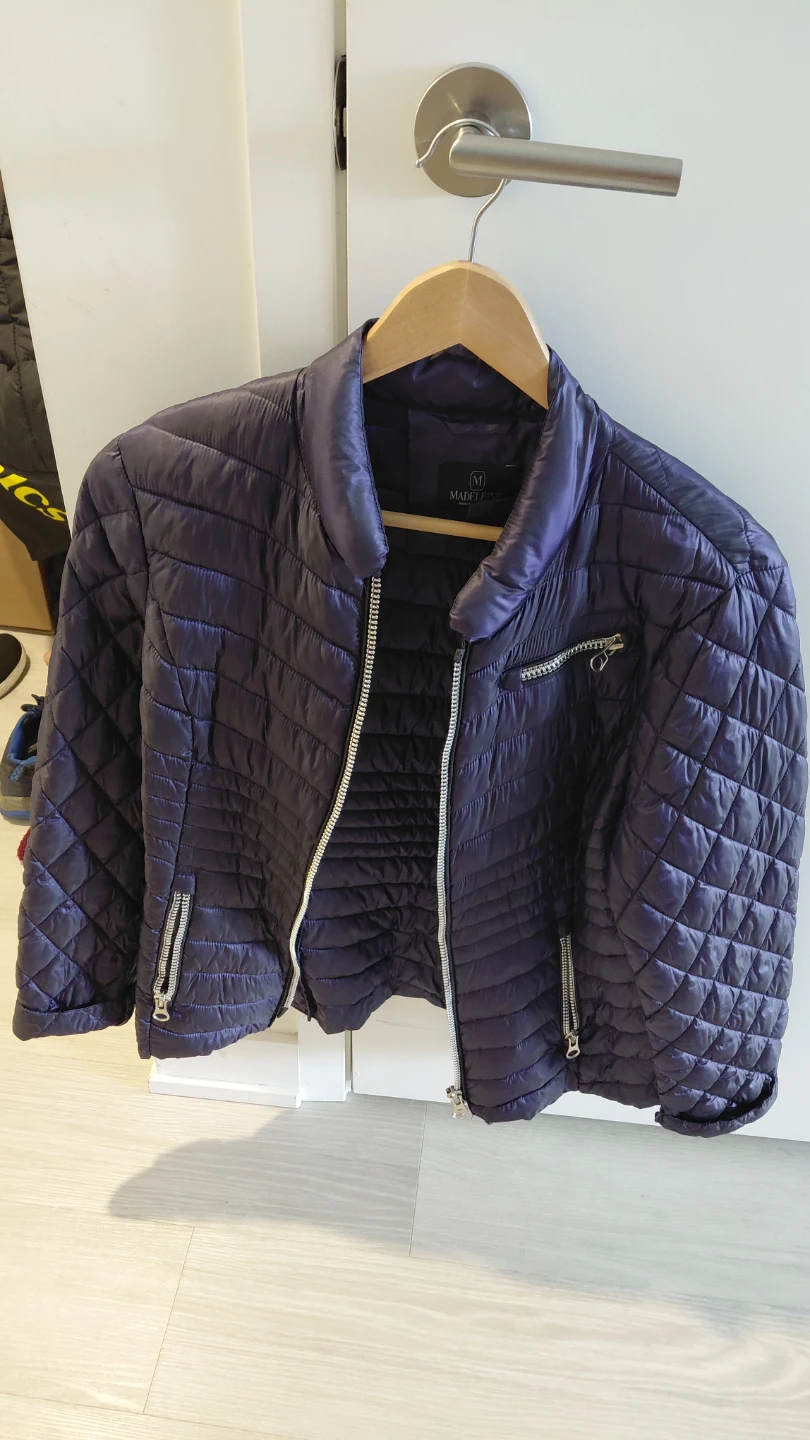 Madeleine Quilted Jacket Navy