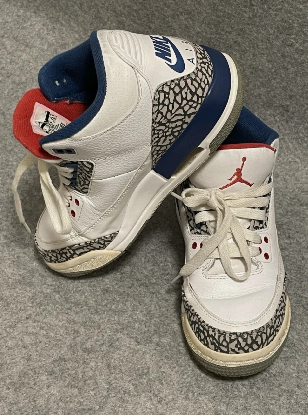 Nike Air Jordan 3 Retro Mid True Blue Y5 - photo 3