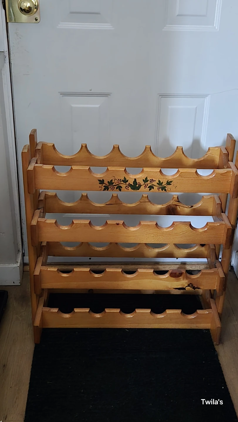 Wooden Wine Rack
