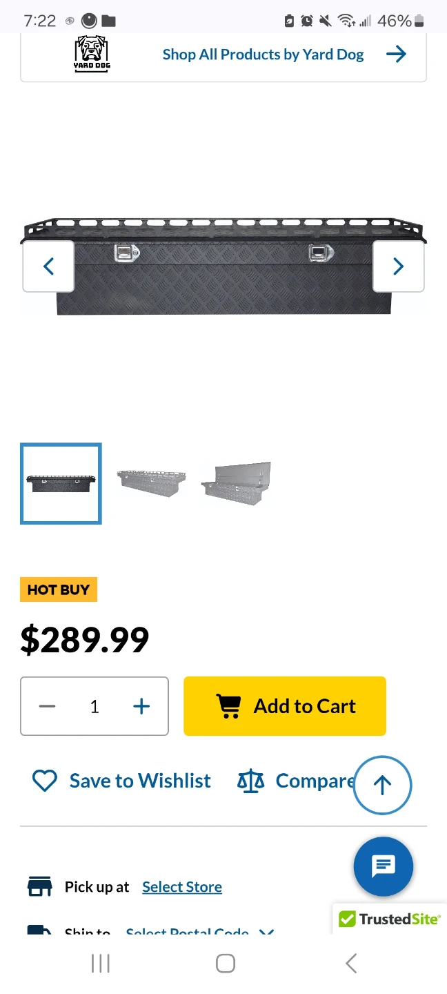 Yard Dog Aluminum Truck Tool Box - photo 4