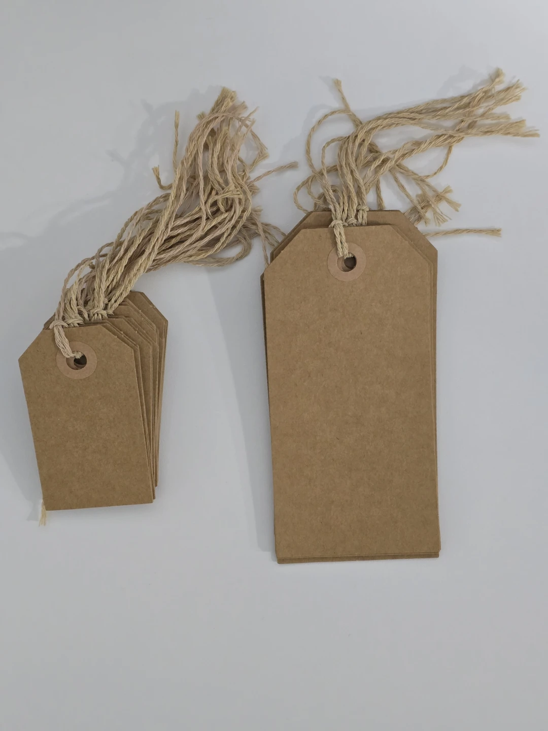 30 Kraft Gift Tags with Jute String - photo 2