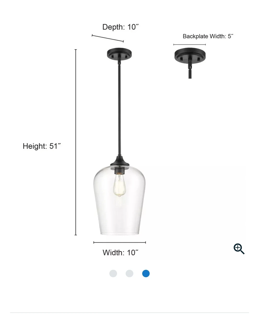 Millennium Lighting Ashford Pendant Light in Brushed Nickel - photo 2