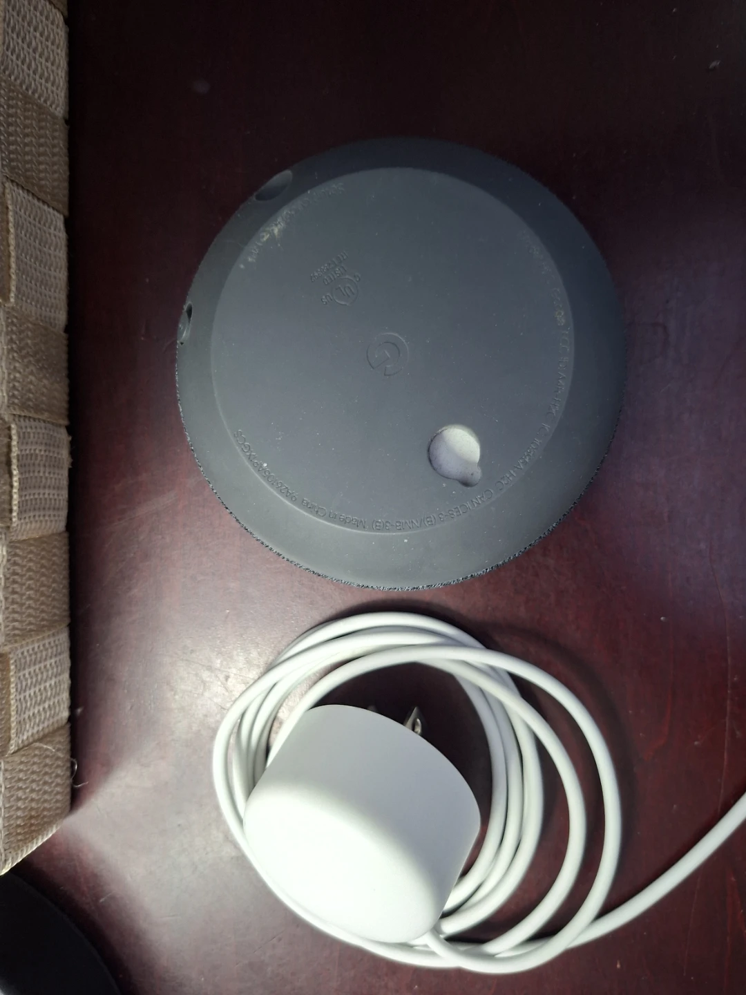 Google Nest Mini Charcoal Smart Speaker - photo 2