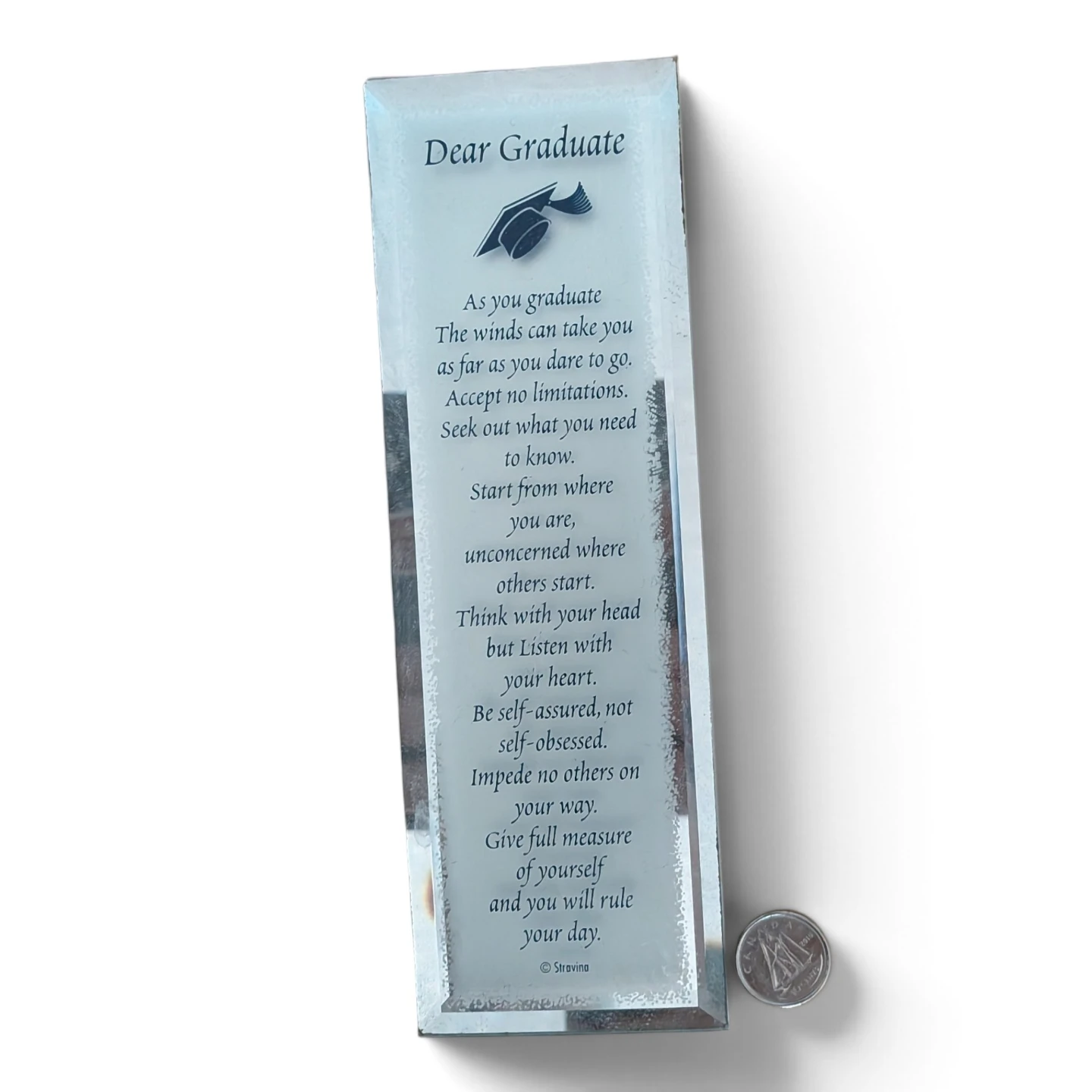 Stravina Dear Graduate Glass Plaque - photo 2
