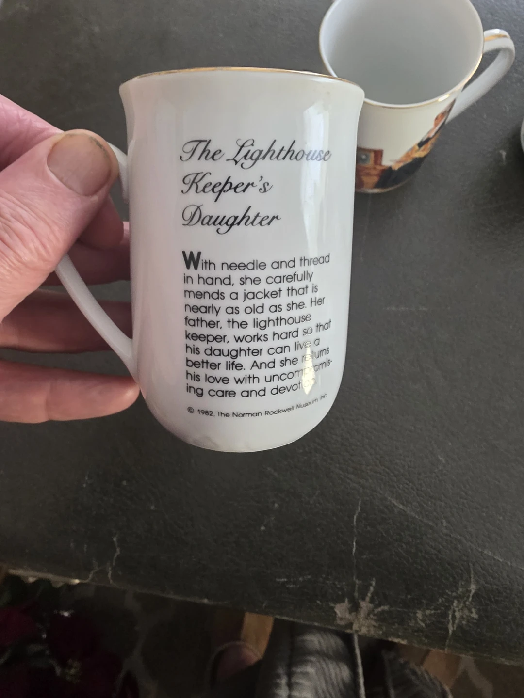 Set of 5 Norman Rockwell Museum Collector Mugs - photo 2