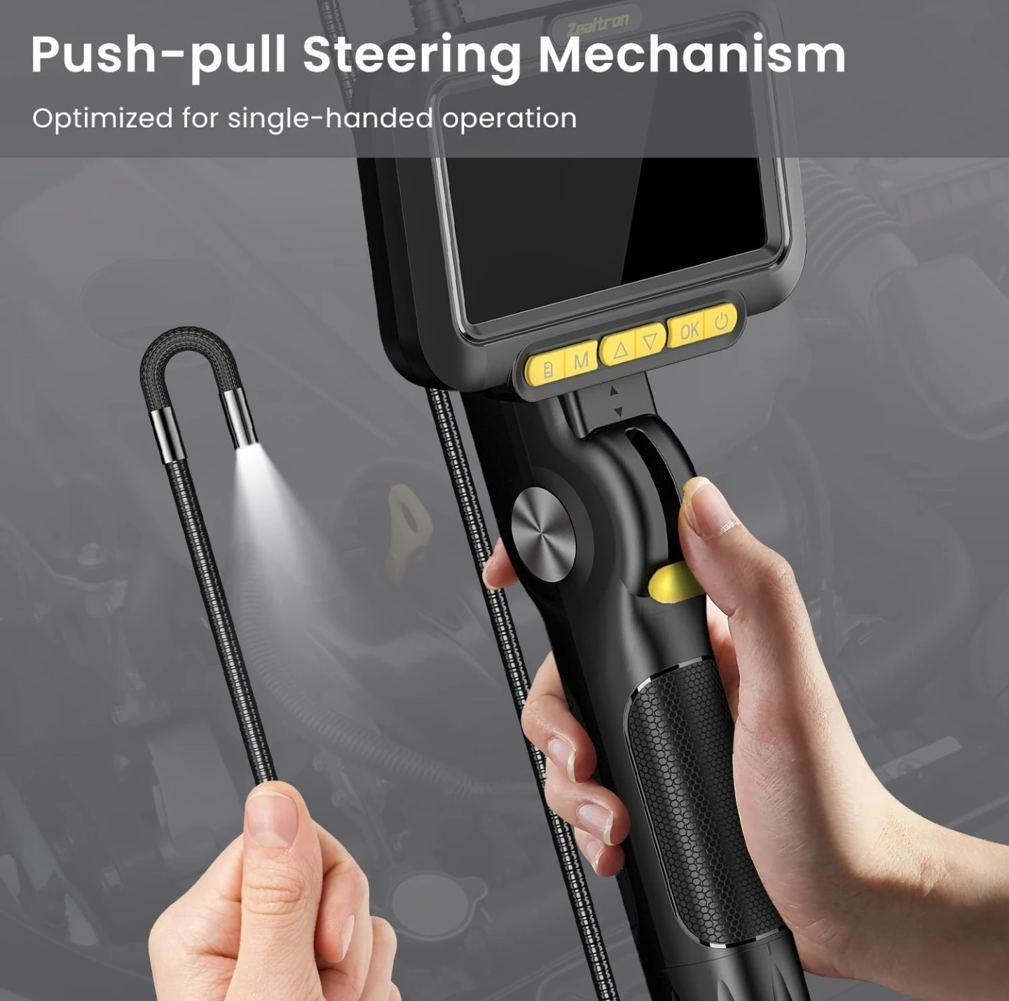 Zealtron Two-Way Articulating Borescope Camera 🏈 - photo 5
