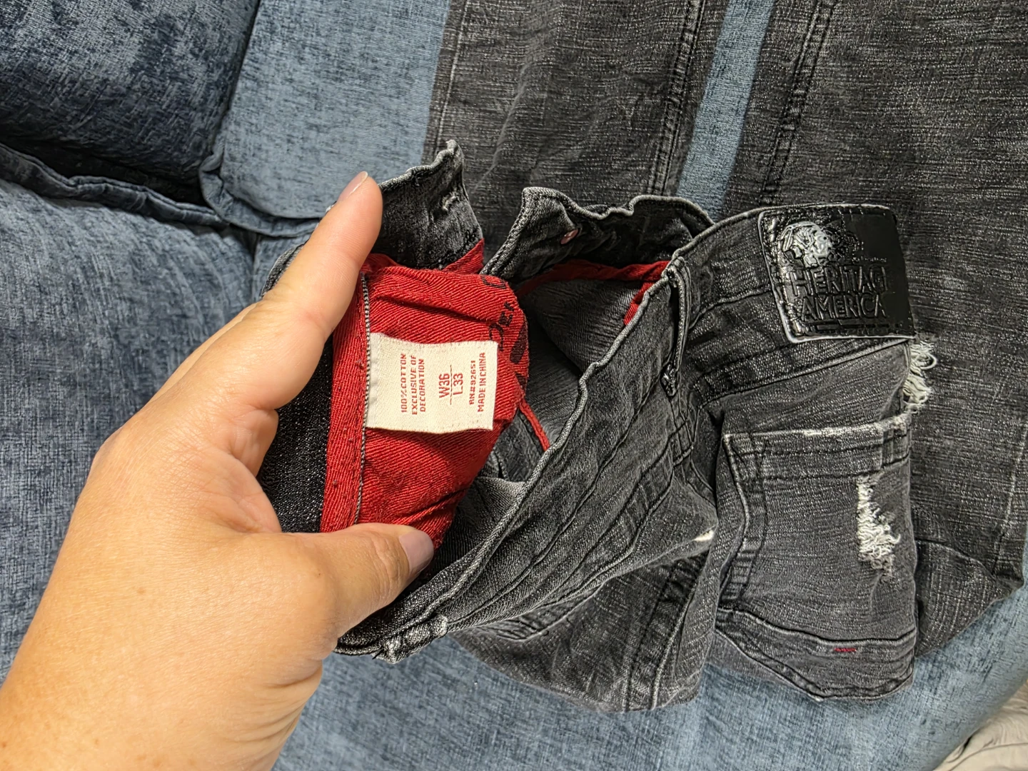 Conjunto de mezclilla para hombre (Chaqueta + Pantalón) - photo 5
