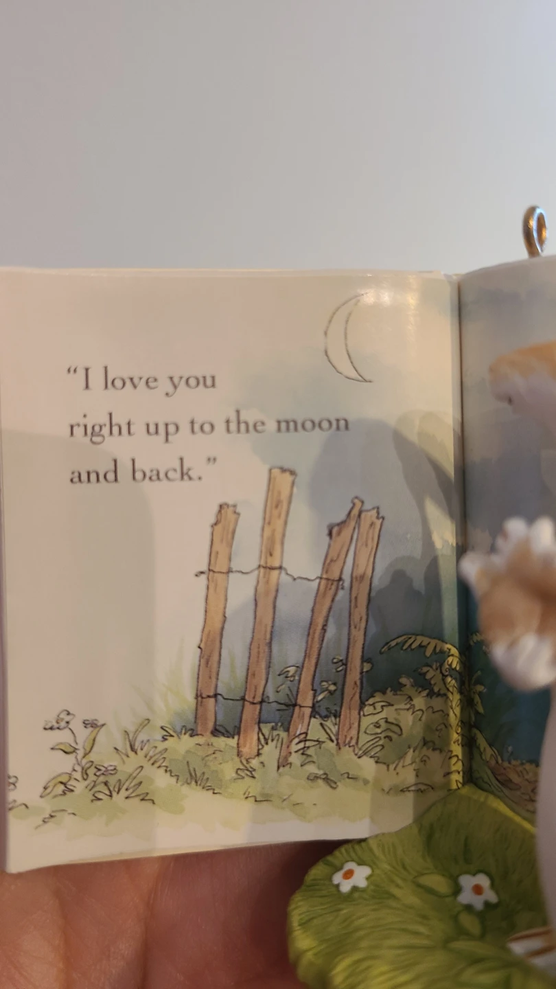 Hallmark Guess How Much I Love You Christmas Ornament - photo 5