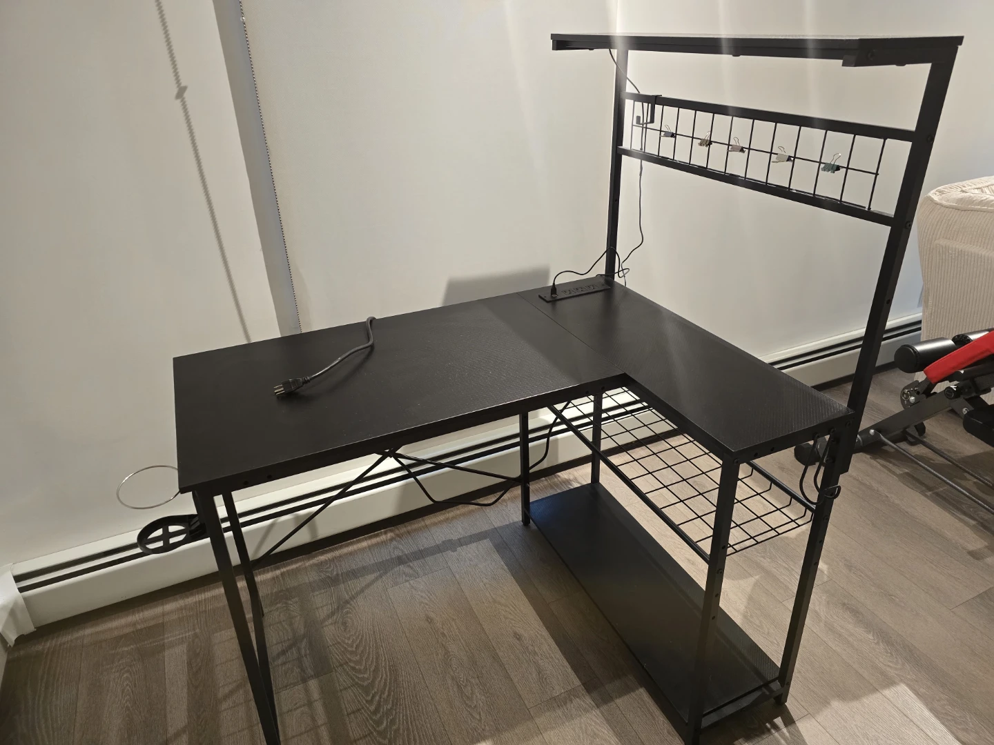 Gaming Chair and L shaped Desk Set - photo 2