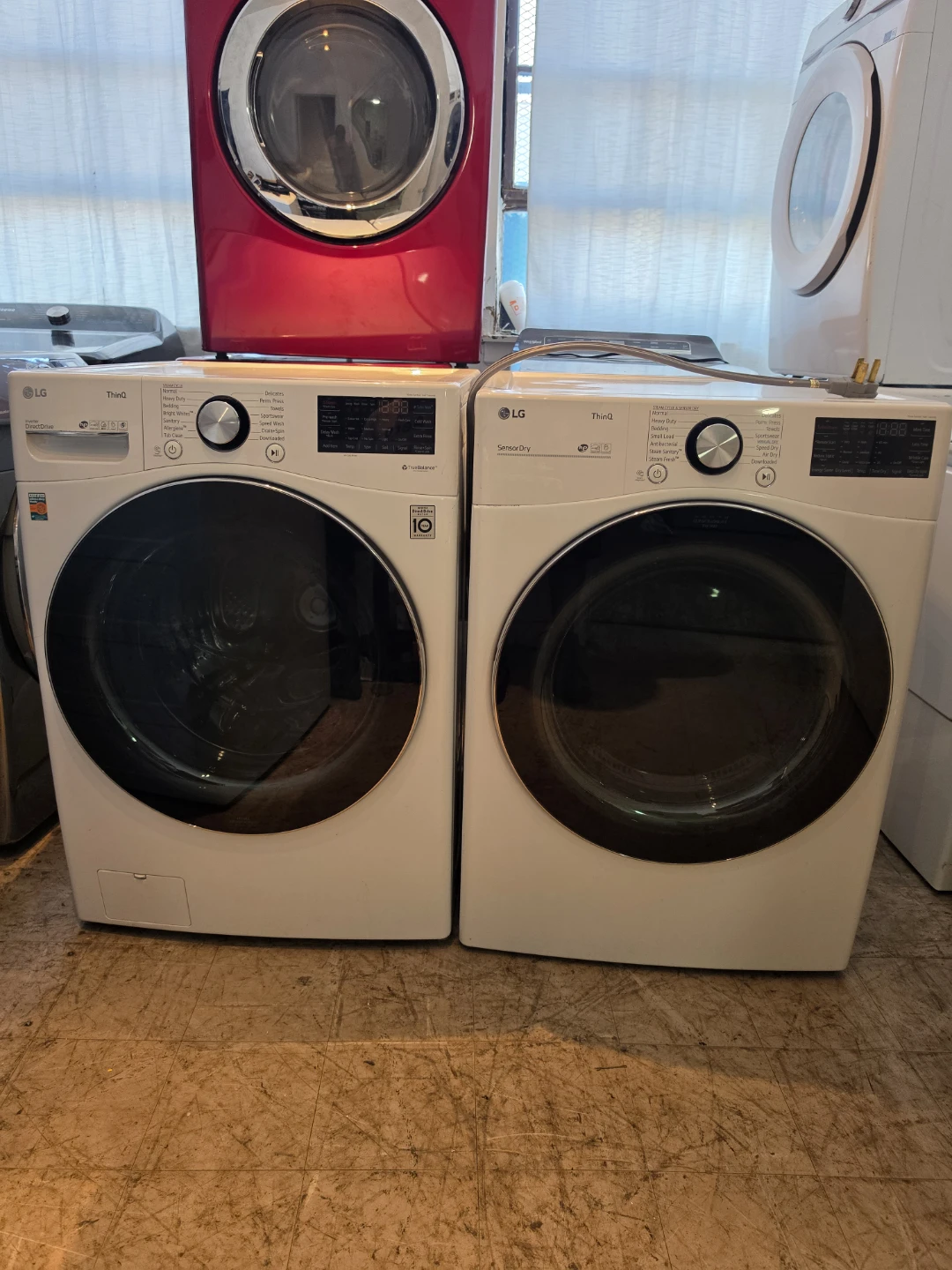LG ThinQ Washer and Dryer Set