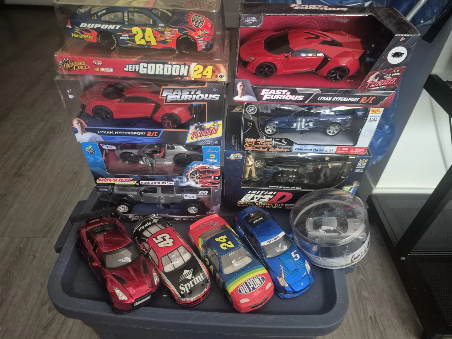 Collection of Die-Cast and RC Model Cars