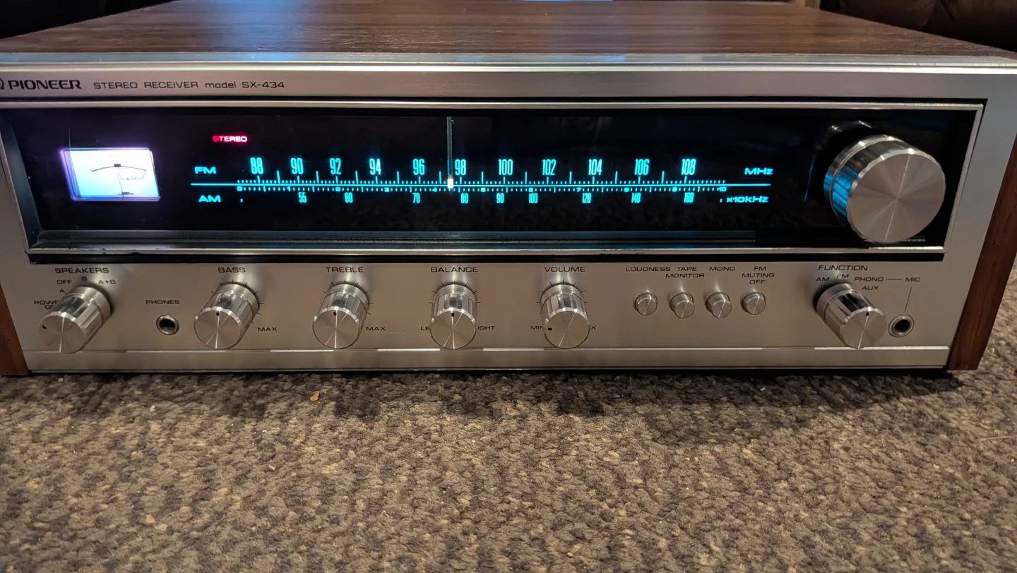 Vintage Pioneer sx 434 receiver