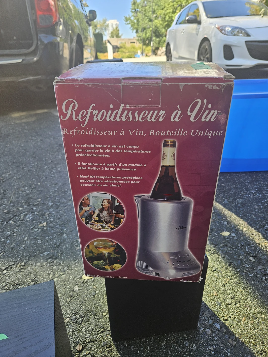 Koolatron Single Bottle Wine Cooler - photo 2