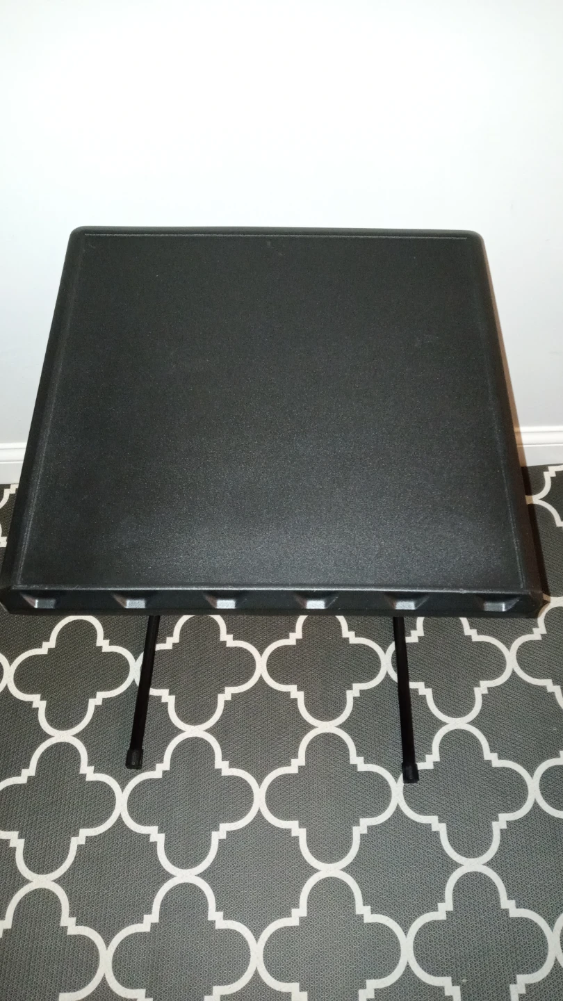 Black Adjustable Laptop Table - photo 3
