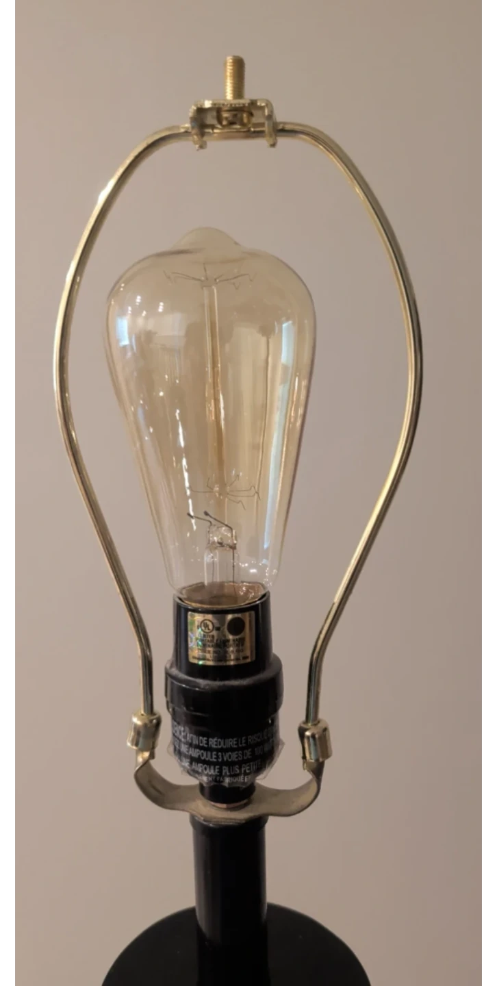 Set of Two Black Table Lamps - photo 3