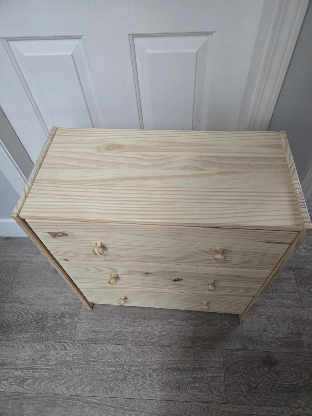 Ikea 3 drawer rast dresser solid pine - photo 2