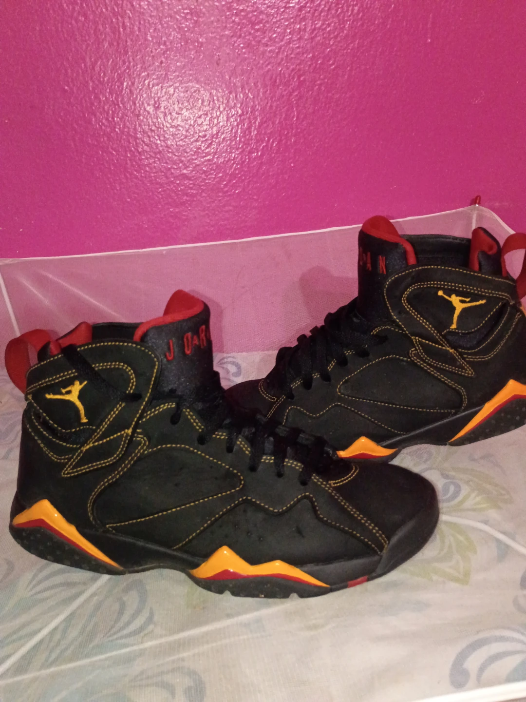 Air Jordan 7 Retro Black Citrus - photo 5