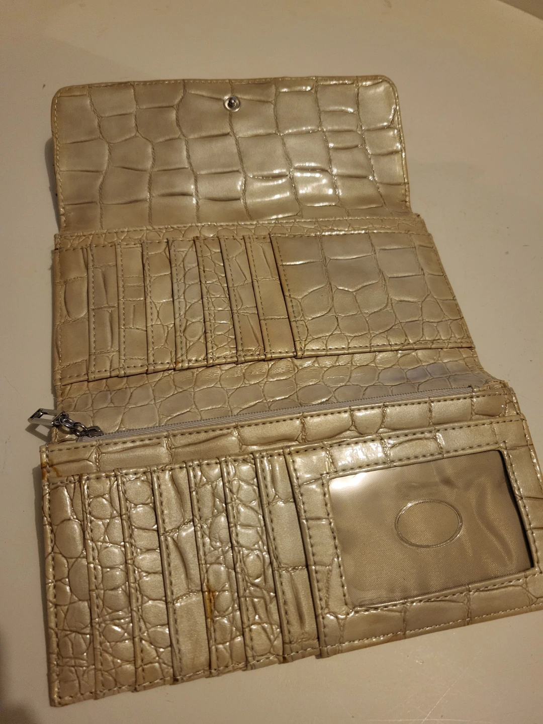 Guess clutch wallet with bow detail - photo 3
