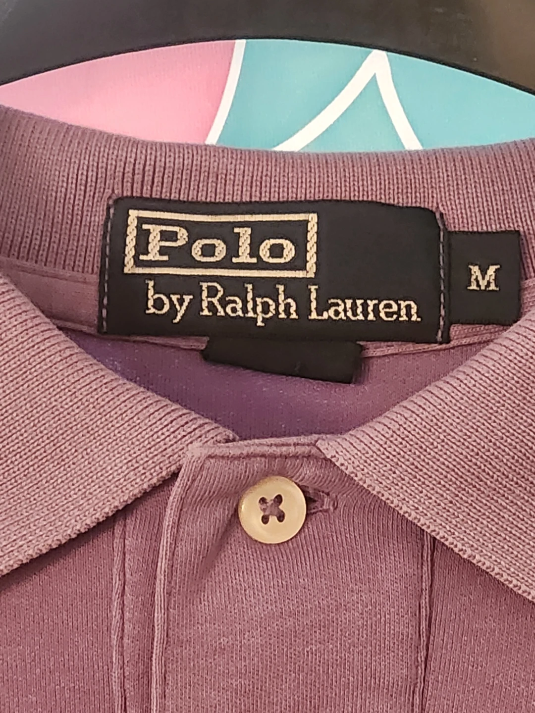 Polo by Ralph Lauren purple polo shirt - size M