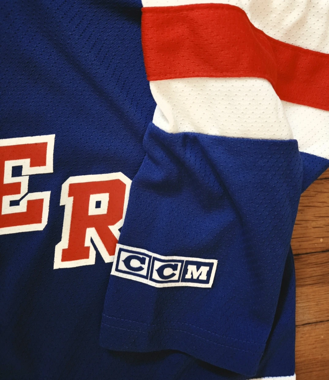 Youth New York Rangers NHL Hockey Jersey Blue Size L/XL 8-12 - photo 4