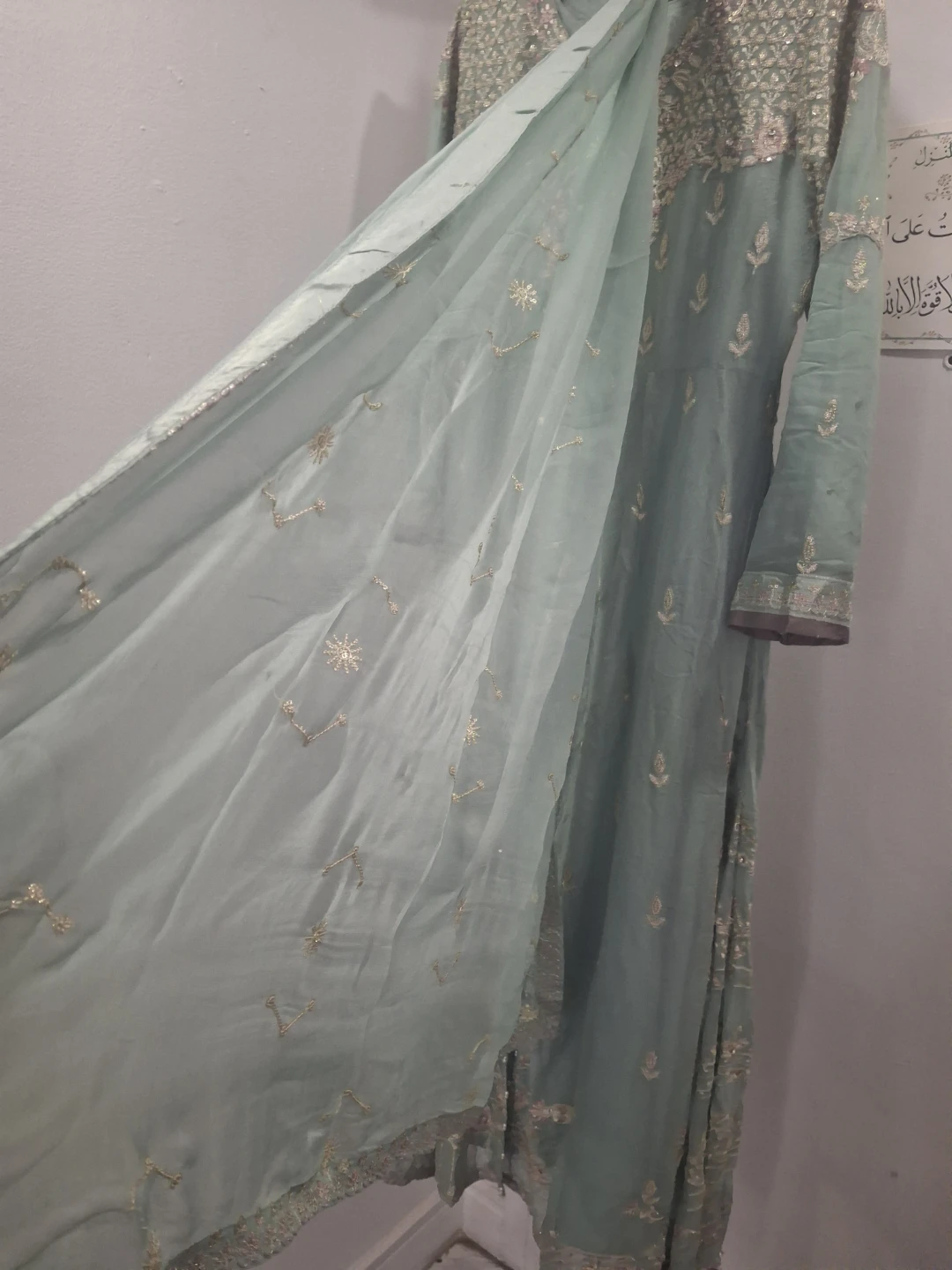 Rafia Embroidered Long Dress - photo 5