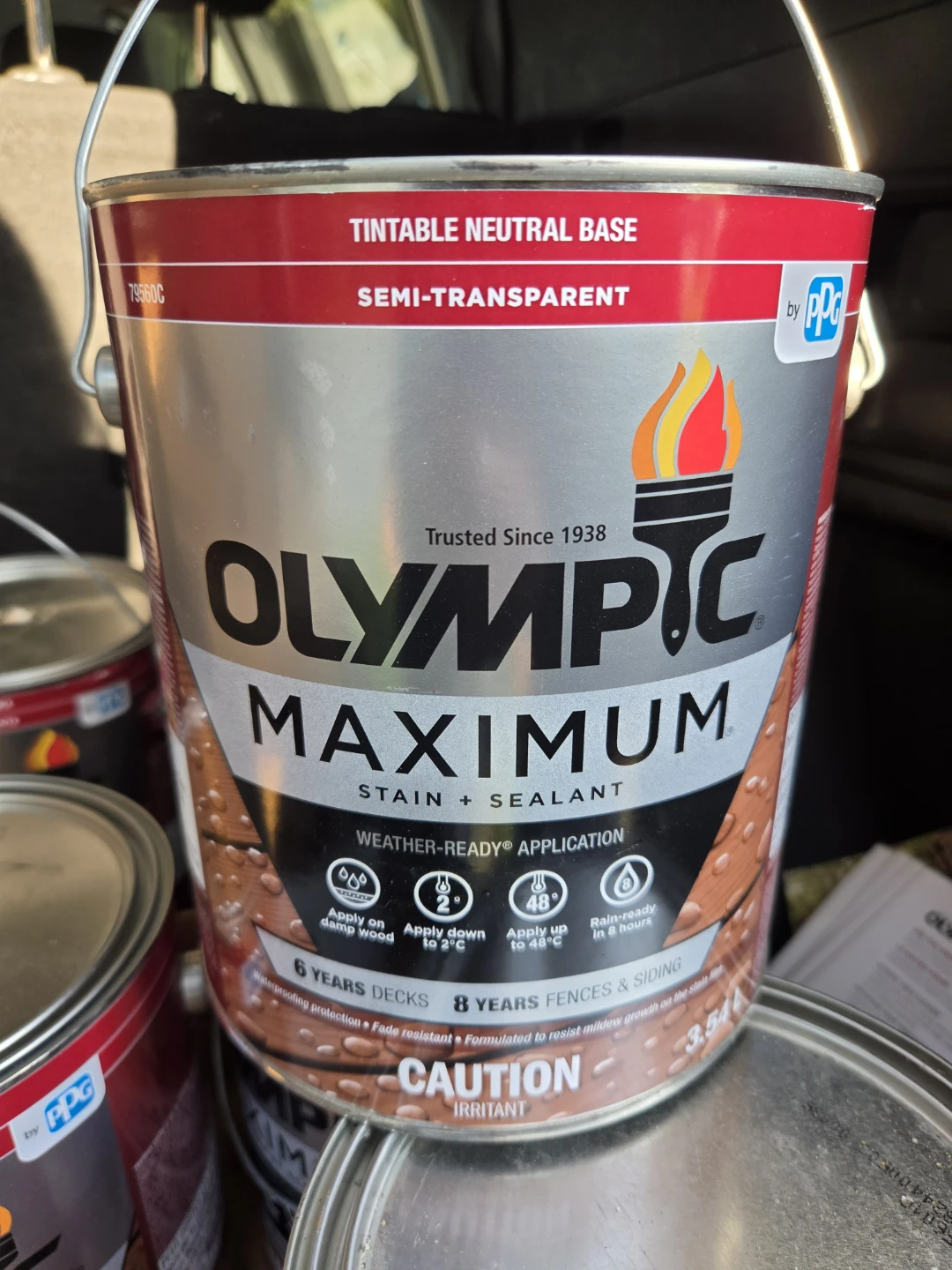 Olympic Semi-Transparent Stain for Decks and Fences (13 gallons)