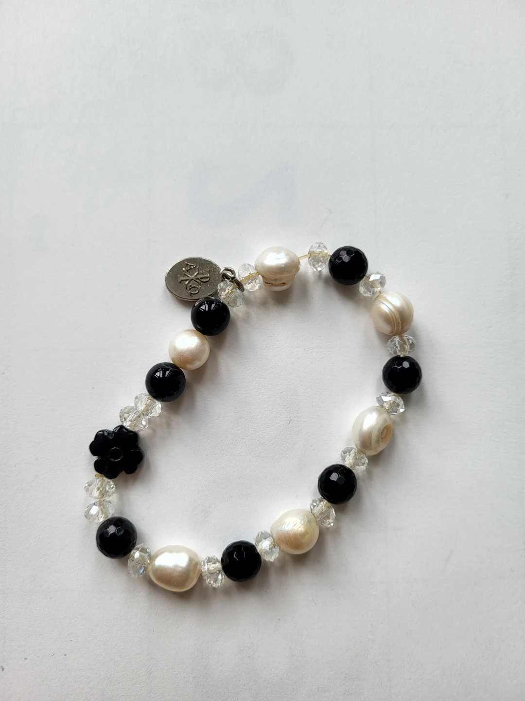 AXO Pearl and Bead Bracelet (Rosary Bracelet)