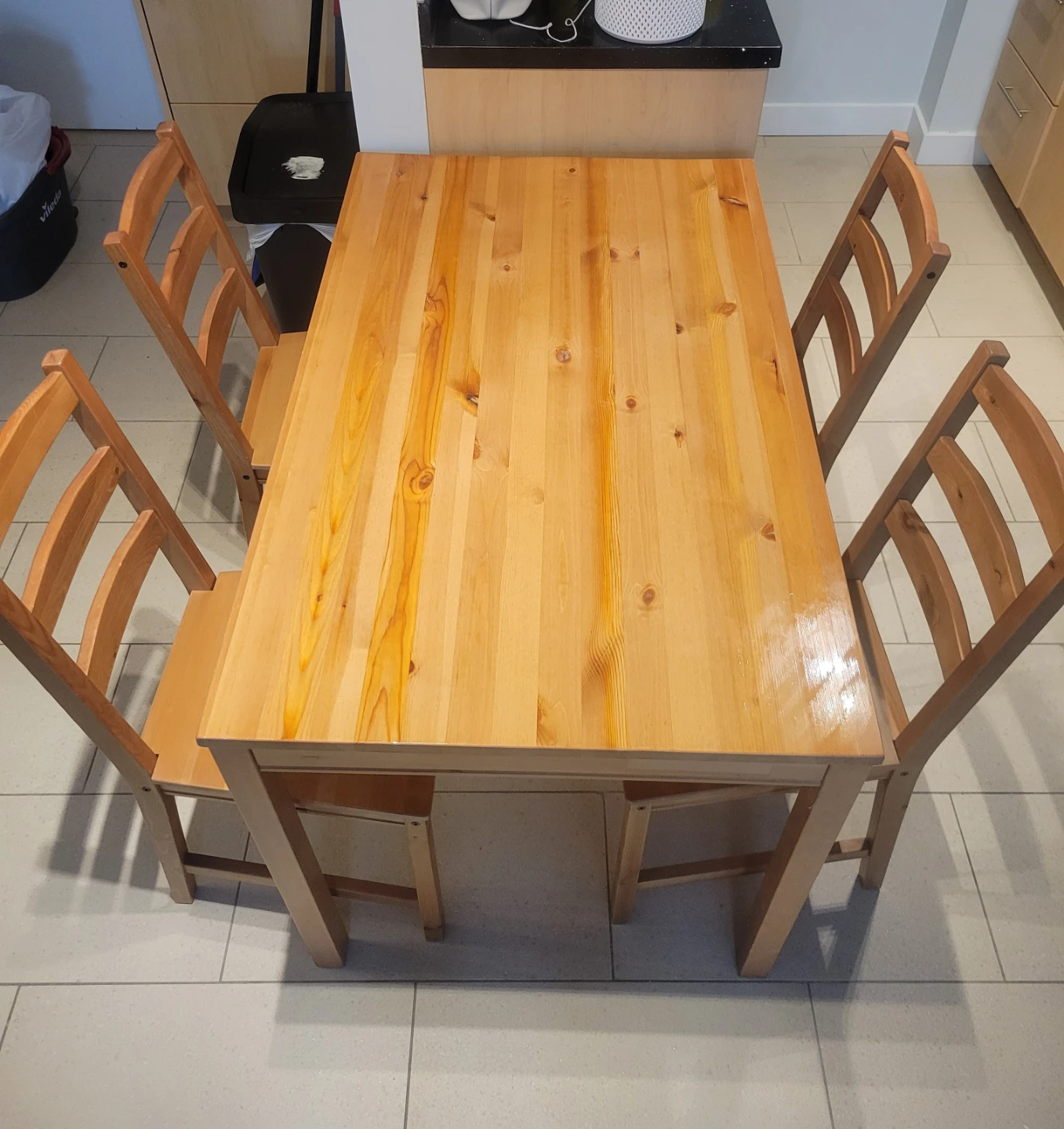 Table and chairs