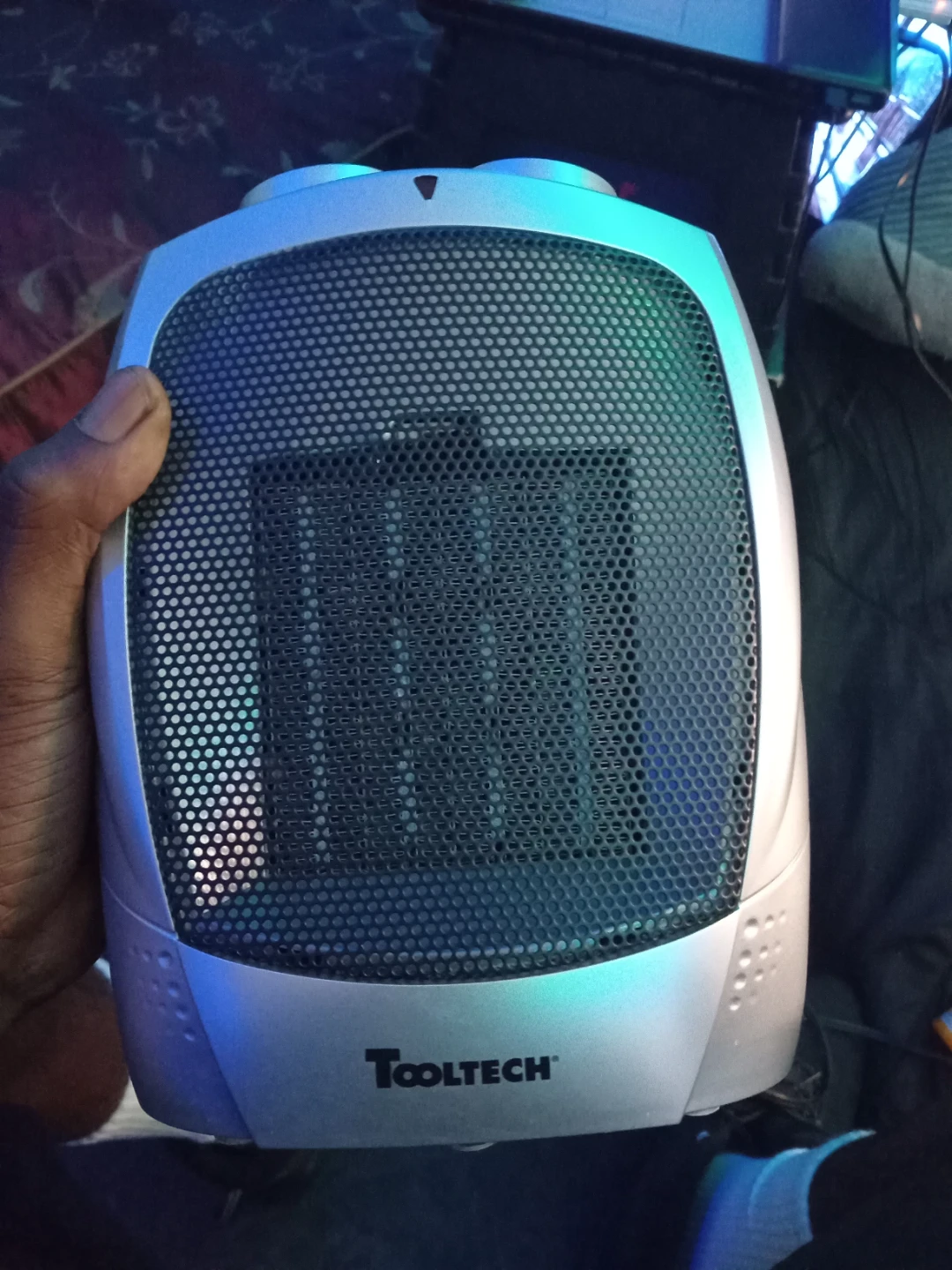 Tooltech 750-1500-Watt Portable Ceramic Heater