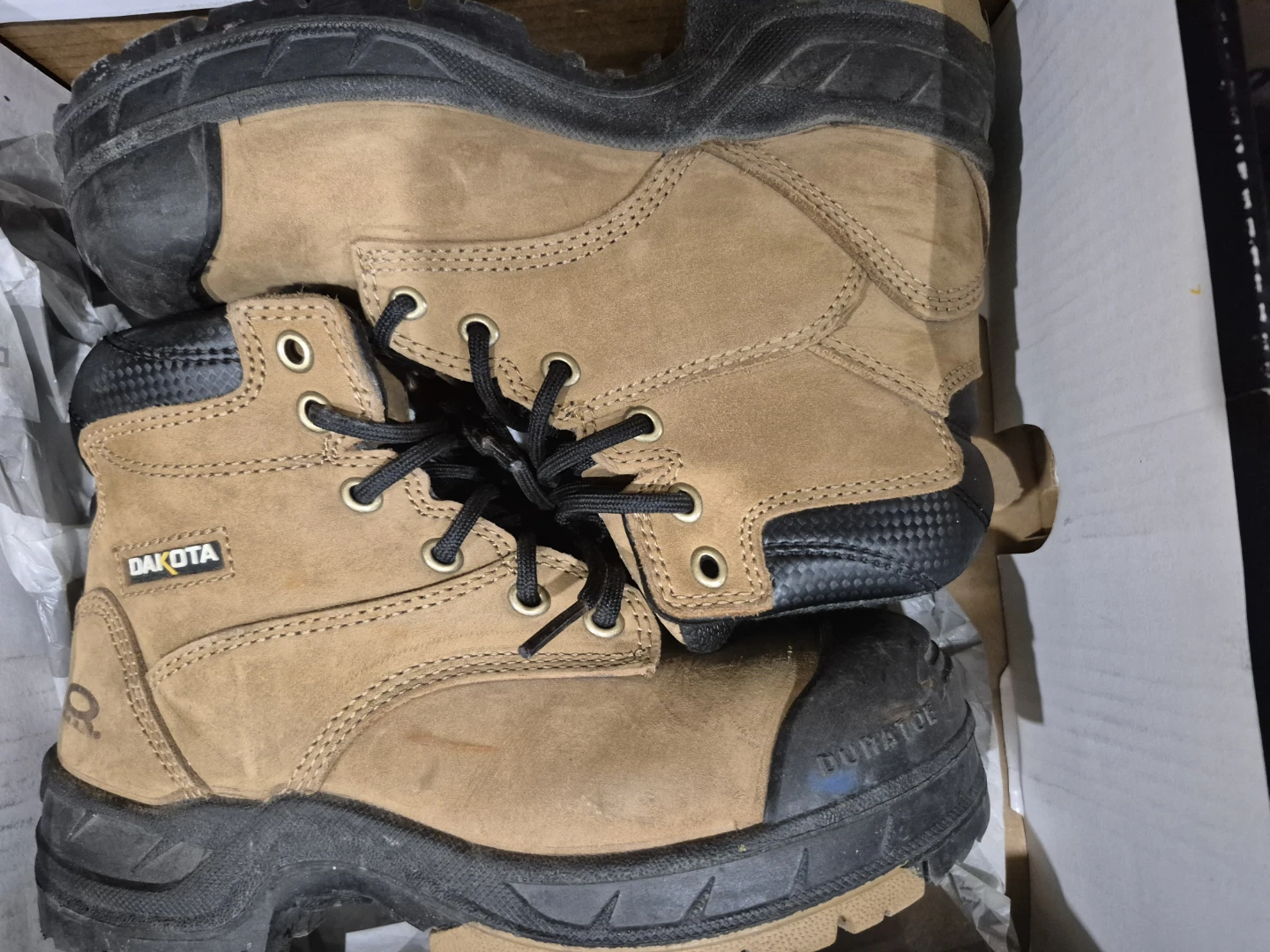 Dakota Women's Work Boots - Size 7.0 Brown